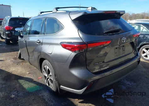 2020 Toyota Highlander Xle from USA, damaged, VIN 5TDGZRBH0LS028085